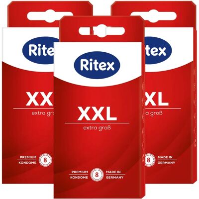 Ritex XXL Kondome - Extra groß, 24 Stück, Made in Germany Ritex XXL Kondome - Extra groß, 24 Stück, Made in Germany