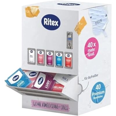 Ritex Marke Automat-Kondompackung - 40 Stück Ritex Marke Automat-Kondompackung - 40 Stück