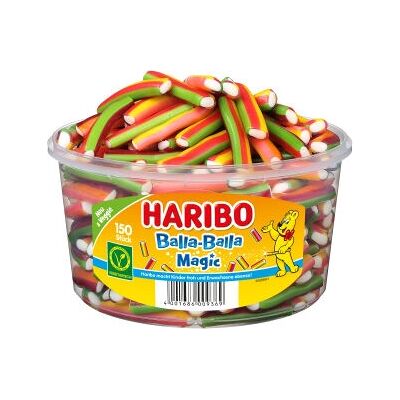 Haribo Balla-Balla Magic Fruchtgummi - Gummibärchen Haribo Balla-Balla Magic Fruchtgummi - Gummibärchen