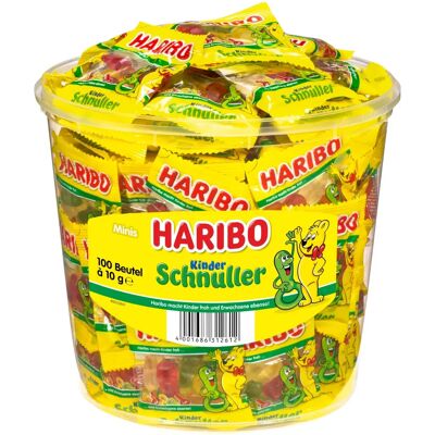 Haribo Mini Fruchtgummis - Bunte Sorten - 1kg Dose Haribo Mini Fruchtgummis - Bunte Sorten - 1kg Dose