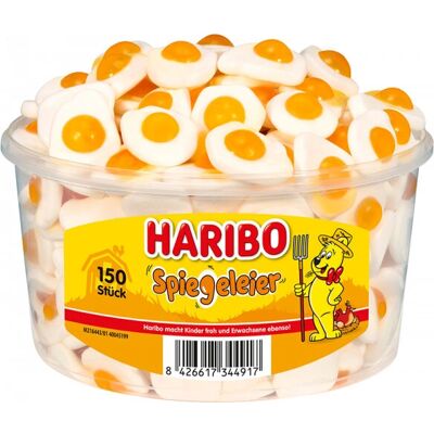 Haribo ME38460 Gummibärchen - Spiegelei Fruchtgummi Haribo ME38460 Gummibärchen - Spiegelei Fruchtgummi