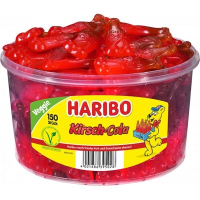 Haribo Kers-Cola Gummy Candy - Populaire Smaken Haribo Kers-Cola Gummy Candy - Populaire Smaken