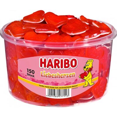 Haribo Model Aardbeienharten - Snoep Haribo Model Aardbeienharten - Snoep