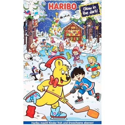 Calendrier de l'Avent Haribo - Cadeau de bonbons de Noël - 300g - Publicité Calendrier de l'Avent Haribo - Cadeau de bonbons de Noël - 300g - Publicité