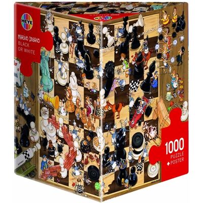 Heye Degano Puzzle Trójkątne - 1000 elementów - Rodzaj Puzzle Heye Degano Puzzle Trójkątne - 1000 elementów - Rodzaj Puzzle