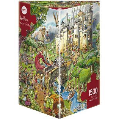 Heye Puzzle 29414 Fiabe Triangolare - Puzzle Heye Puzzle 29414 Fiabe Triangolare - Puzzle