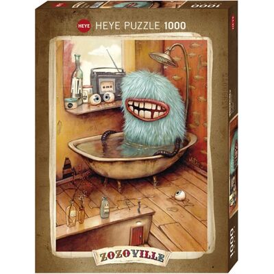 Heye 29539 Puzzle Baignoire - 1000 Pièces - Publicité Heye 29539 Puzzle Baignoire - 1000 Pièces - Publicité