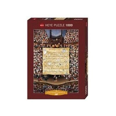 Puzzle Heye Loup Score 1000 Pièces - Classiques de Dessins Animés - Publicité Puzzle Heye Loup Score 1000 Pièces - Classiques de Dessins Animés - Publicité