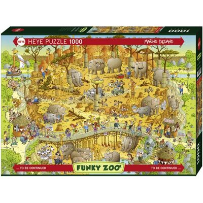 Heye Puzzle 29639 Kontur Tiere - Puzzle Heye Puzzle 29639 Kontur Tiere - Puzzle