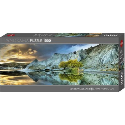 Heye Panorama Blue Lake Puzzle 1000 pièces - Puzzle - Publicité Heye Panorama Blue Lake Puzzle 1000 pièces - Puzzle - Publicité