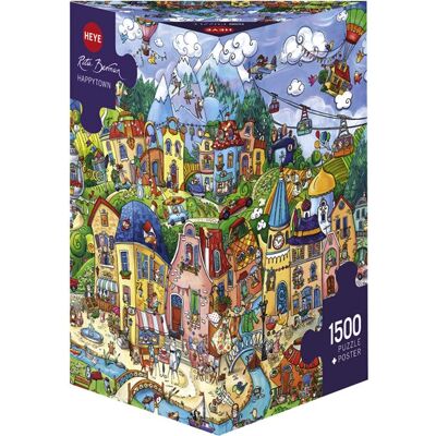 Puzzle Triangolare Heye Rita Berman - 1500 pezzi - Arte Puzzle Triangolare Heye Rita Berman - 1500 pezzi - Arte