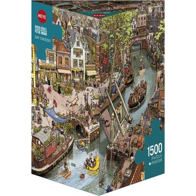 Heye Dreieckige Say Cheese! Puzzle 1500 St - Lebensmittel & Getränke Heye Dreieckige Say Cheese! Puzzle 1500 St - Lebensmittel & Getränke