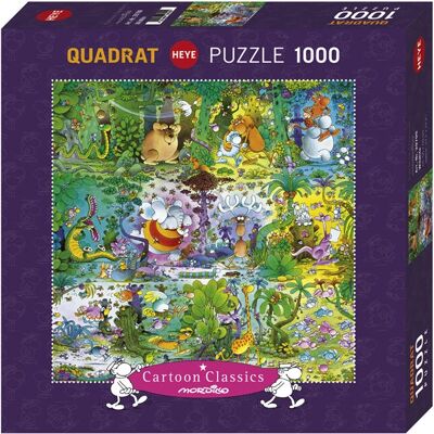Heye Mordillo 1000-piece Jigsaw Puzzle - Wildlife Heye Mordillo 1000-piece Jigsaw Puzzle - Wildlife