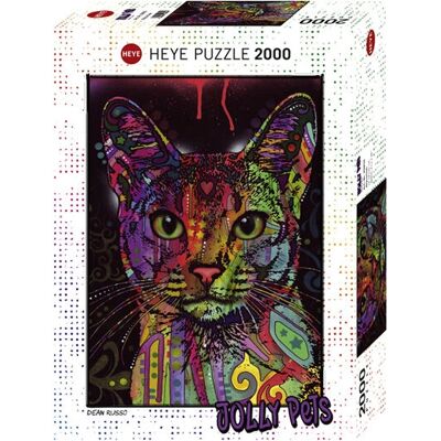 Puzzle Abyssinian da 2000 pezzi - Serie Jolly Pets Puzzle Abyssinian da 2000 pezzi - Serie Jolly Pets