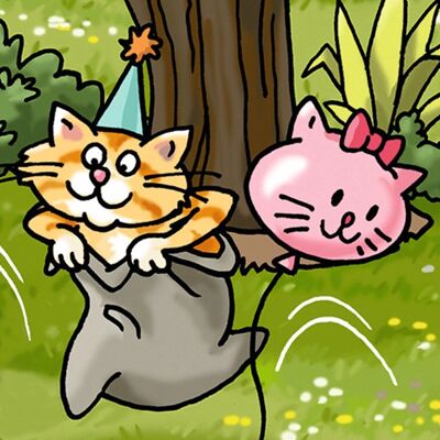 Heye Dreieckiges Party-Katzen Puzzle - Puzzlespiel Heye Dreieckiges Party-Katzen Puzzle - Puzzlespiel