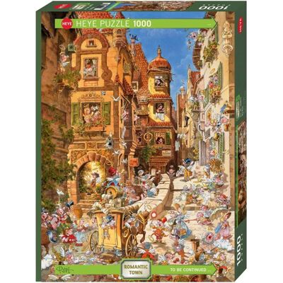 Heye Michael Ryba Romantische Stadt Tagsüber - Puzzle Heye Michael Ryba Romantische Stadt Tagsüber - Puzzle