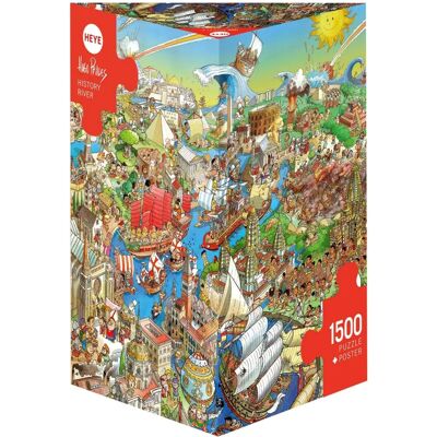 Puzzle Triangolare Storia del Fiume di Prades - 1500 Pezzi Puzzle Triangolare Storia del Fiume di Prades - 1500 Pezzi