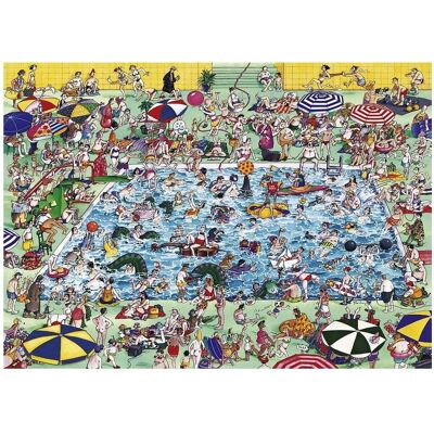 Heye Cartoon Cool Down! Blachon Puzzle - 1000 Stück Heye Cartoon Cool Down! Blachon Puzzle - 1000 Stück