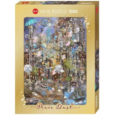 Heye Pearl Rain Puzzle - 1000 Teile - Surreale Kunst Heye Pearl Rain Puzzle - 1000 Teile - Surreale Kunst