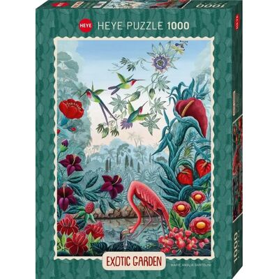 Heye Exotic Garden, Bird Paradise Puzzle de 1000 Pièces - Puzzle - Publicité Heye Exotic Garden, Bird Paradise Puzzle de 1000 Pièces - Puzzle - Publicité