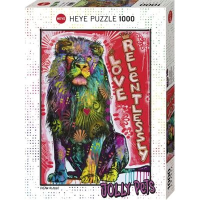 Heye Love Relentlessly Veselé Domácí Mazlíčci Puzzle - 1000 Dílů Heye Love Relentlessly Veselé Domácí Mazlíčci Puzzle - 1000 Dílů
