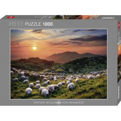 Heye Humboldt Ovce a Vulkány 1000 Dílů - Puzzle Heye Humboldt Ovce a Vulkány 1000 Dílů - Puzzle