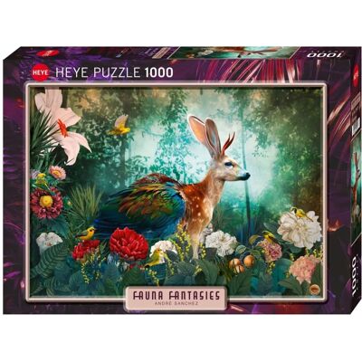 Puzzle Jackalope - 1000 Pièces - Puzzle - Publicité Puzzle Jackalope - 1000 Pièces - Puzzle - Publicité