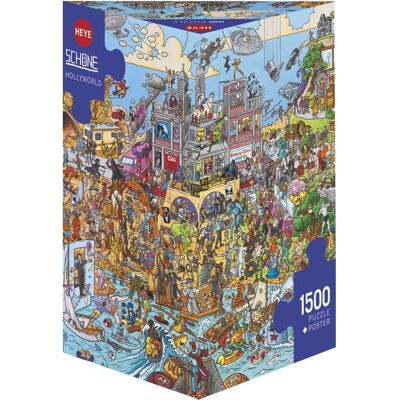 Heye Christoph Schone Trojúhelníkové Puzzle - Puzzle - 1500 Dílů Heye Christoph Schone Trojúhelníkové Puzzle - Puzzle - 1500 Dílů