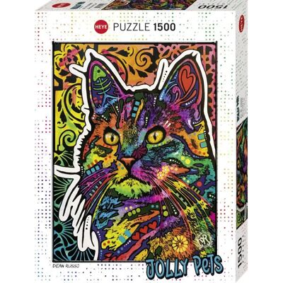 Heye Necessity Cat - Puzzle de 1500 Pièces - Publicité Heye Necessity Cat - Puzzle de 1500 Pièces - Publicité