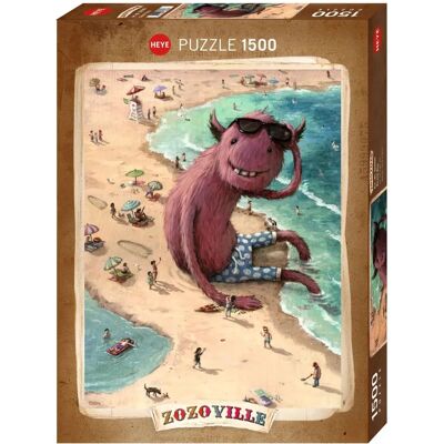 Puzzle Beach Boy Zozoville - 1500 Pièces - Publicité Puzzle Beach Boy Zozoville - 1500 Pièces - Publicité