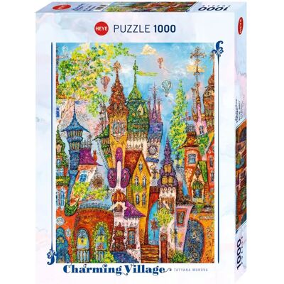 Heye Charmantes Dorf Rote Bögen 1000 Stück – Puzzle Heye Charmantes Dorf Rote Bögen 1000 Stück – Puzzle