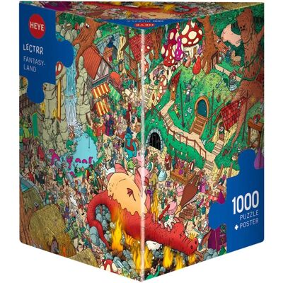 Heye Puzzle Triangular Fantasyland - Puzzle Heye Puzzle Triangular Fantasyland - Puzzle