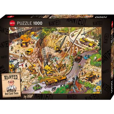 Heye Jean-Jacques Loup - 1000 Teile Puzzle Heye Jean-Jacques Loup - 1000 Teile Puzzle