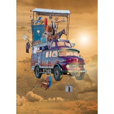 Heye Mobile Home Puzzle - Fly High! Serie - 1000 Teile Heye Mobile Home Puzzle - Fly High! Serie - 1000 Teile