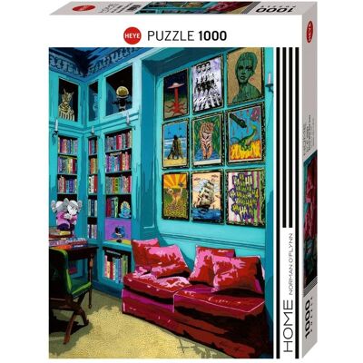 Heye Puzzle 30082 Rotes Sofa - Puzzle Heye Puzzle 30082 Rotes Sofa - Puzzle