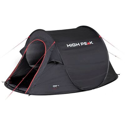 High Peak Vision 3 Tenda a Tunnel Nera - Tenda a Tunnel High Peak Vision 3 Tenda a Tunnel Nera - Tenda a Tunnel