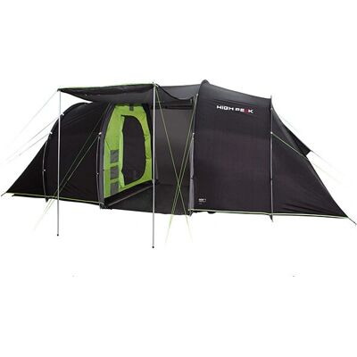High Peak Tauris 4 Green, Grey Tunnel Tent - Tunnel Tent High Peak Tauris 4 Green, Grey Tunnel Tent - Tunnel Tent