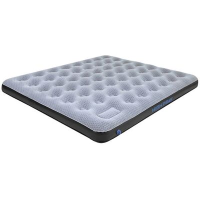 Saltea de aer High Peak King Comfort Plus - cu pompă, 185x200cm, negru/albastru/gri Saltea de aer High Peak King Comfort Plus - cu pompă, 185x200cm, negru/albastru/gri