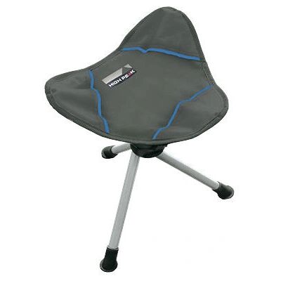 High Peak Tarifa Campinghocker - Dreibein, Dunkelgrau/Blau High Peak Tarifa Campinghocker - Dreibein, Dunkelgrau/Blau
