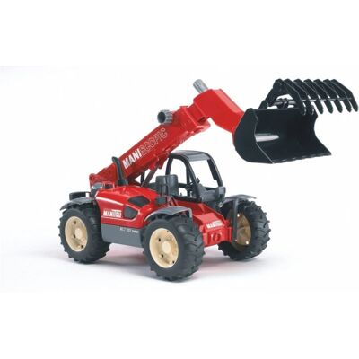 BRUDER Manitou MLT 633 Chargeur de Construction - Échelle 1:16 - Publicité BRUDER Manitou MLT 633 Chargeur de Construction - Échelle 1:16 - Publicité