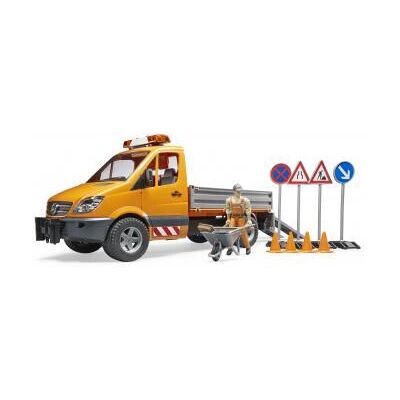 BRUDER MB Sprinter - Veicolo da Costruzione - Scala 1:16 BRUDER MB Sprinter - Veicolo da Costruzione - Scala 1:16
