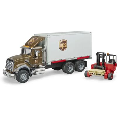 Camion logistico Mack Granite UPS - Veicolo di gioco Camion logistico Mack Granite UPS - Veicolo di gioco