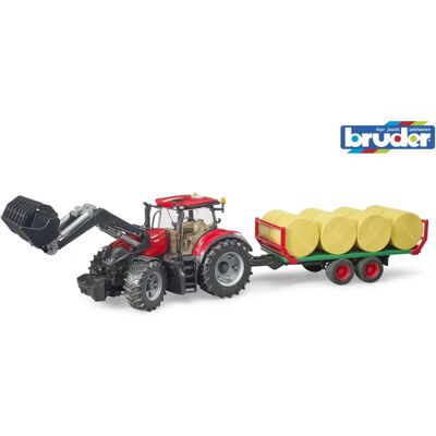 BRUDER 3198 Spielzeugfahrzeug - Traktor mit Ballentransport BRUDER 3198 Spielzeugfahrzeug - Traktor mit Ballentransport