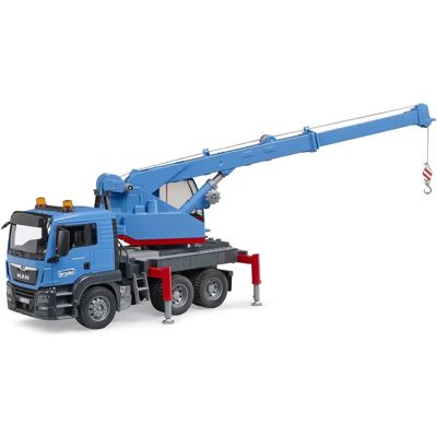 Camion cu Macara Bruder MAN TGS - Scară 1:16 - Jucărie Camion cu Macara Bruder MAN TGS - Scară 1:16 - Jucărie