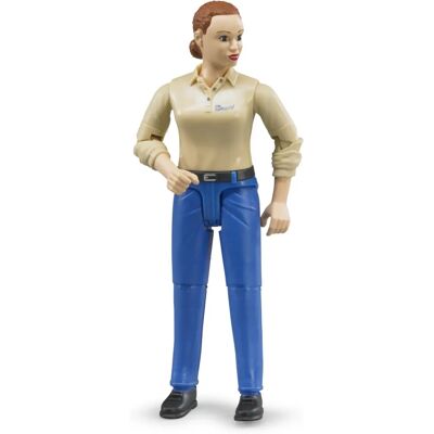 BRUDER 60408 Leichthäutige Frau Action Spielzeugfigur - Spielzeugfigur BRUDER 60408 Leichthäutige Frau Action Spielzeugfigur - Spielzeugfigur