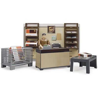 Bruder 62250 bworld UPS Store - Toy Set Bruder 62250 bworld UPS Store - Toy Set