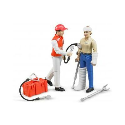Bruder 62710 Pelastustyön Figuurisetti - Rakennuslelutarvike Bruder 62710 Pelastustyön Figuurisetti - Rakennuslelutarvike