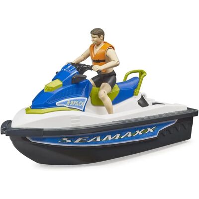 Bruder 63151 Moto d'acqua con conducente - Veicolo acquatico Bruder 63151 Moto d'acqua con conducente - Veicolo acquatico
