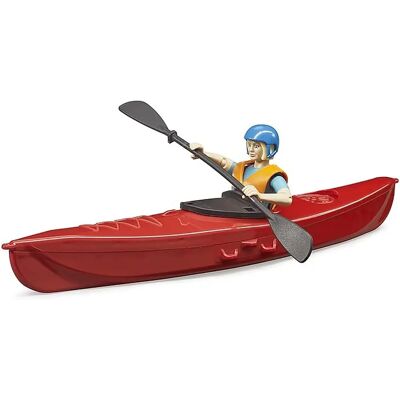 Kayak Rosso con Figura - Giocattolo per 4+ anni Kayak Rosso con Figura - Giocattolo per 4+ anni