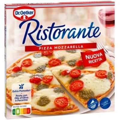 Dr. Oetker Ristorante Mozzarella - Ohut, kasvissyöjä pizza Dr. Oetker Ristorante Mozzarella - Ohut, kasvissyöjä pizza